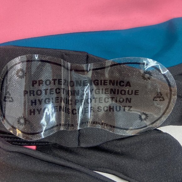 Women’s Black and Tricolor Bikini 2 Piece Set Sz L - NWOT - Picture 5 of 9